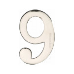 M Marcus Heritage Brass Numeral 9 - 51mm Self Adhesive